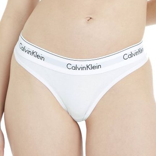 Modern Cotton Thong Weiß Small Damen - Calvin Klein - Modalova