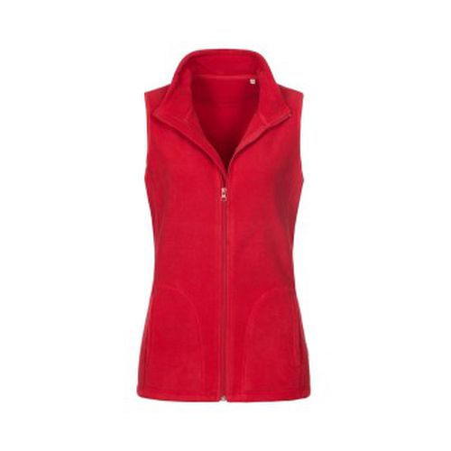 Active Fleece Vest For Women Rot Polyester Medium Damen - Stedman - Modalova
