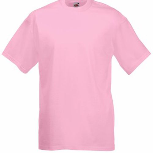 Valueweight Crew Neck T Rosa Baumwolle Medium Herren - Fruit of the Loom - Modalova