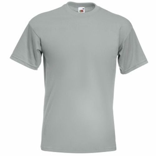 Super Premium T Grau Baumwolle Large Herren - Fruit of the Loom - Modalova