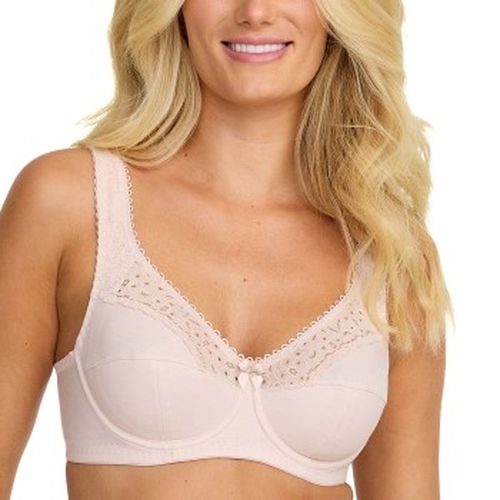BH Classic Underwire Lace Bra Puder B 85 Damen - Damella - Modalova