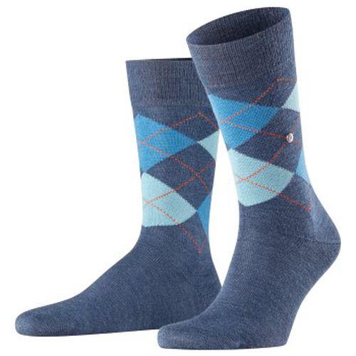 Edinburgh Wool Sock Hellblau Gr 40/46 Herren - Burlington - Modalova