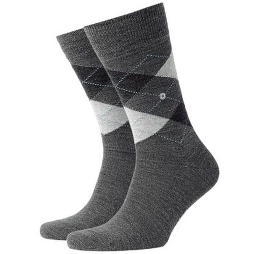 P Edinburgh Wool Sock Dunkelgrau Gr 40/46 Herren - Burlington - Modalova