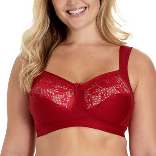 Miss Mary Lovely Lace Support Soft Bra BH Rot B 80 Damen - Miss Mary of Sweden - Modalova