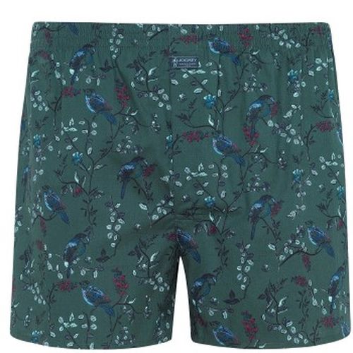 Woven Poplin Boxer Shorts Grün Baumwolle Medium Herren - Jockey - Modalova