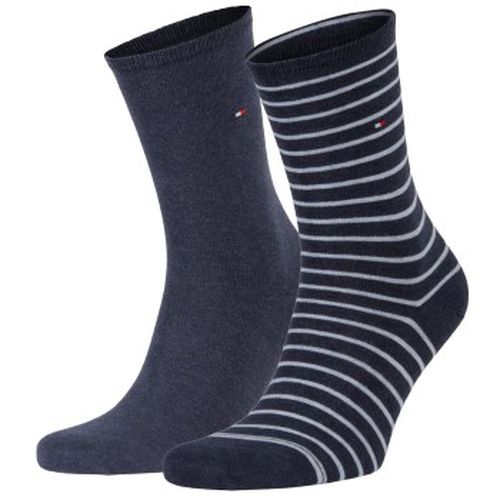 Tommy Hilfiger 2P Classic Small Stripe Socks Blaugestreift Gr 35/38 Damen - Tommy Hilfiger Legwear - Modalova