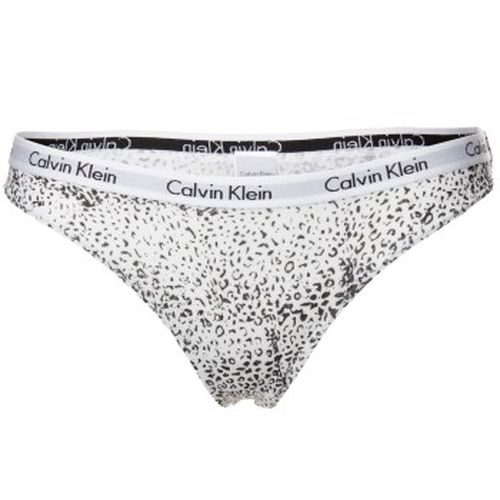 Carousel Bikini Weiß/Schwarz Baumwolle Small Damen - Calvin Klein - Modalova