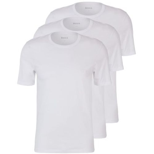 P Classic Crew Neck T-shirt Weiß Baumwolle Small Herren - BOSS - Modalova