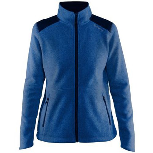 Noble Zip Jacket Heavy Knit Fleece Women Dunkelblau Polyester Small Damen - Craft - Modalova
