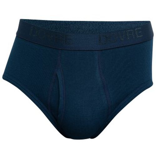 Brief With Fly Dunkelblau Baumwolle Small Herren - Dovre - Modalova