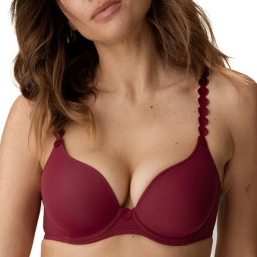 BH Tom Heart Shaped Padded Bra Dunkelrot A 80 Damen - Marie Jo - Modalova