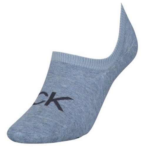 Calvin Klein Kristal Modern Cotton Logo Liner Sock Blau One Size Damen - Calvin Klein Legwear - Modalova