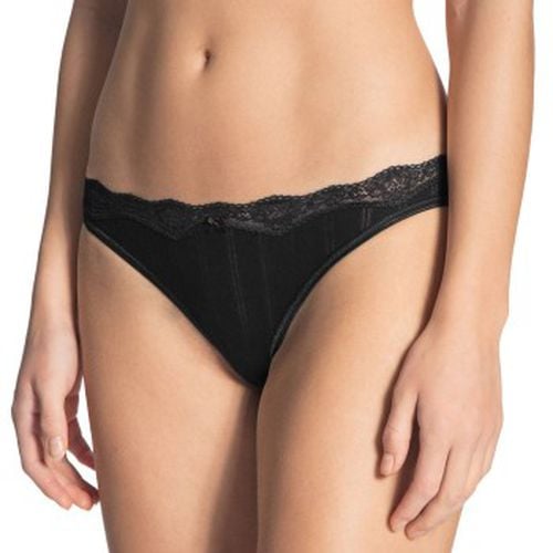 Etude Toujours Low Cut Brief Schwarz Baumwolle Medium Damen - Calida - Modalova