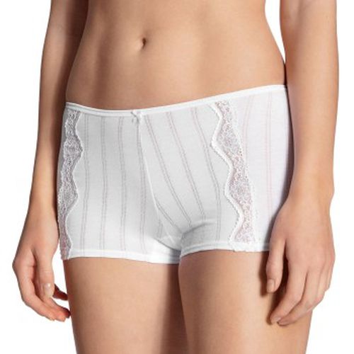 Etude Toujours High-Waist Panty Weiß Baumwolle Small Damen - Calida - Modalova