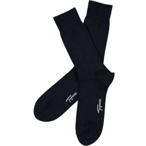 Men Socks Plain Dress Sock Marine Gr 45/48 Herren - Topeco - Modalova