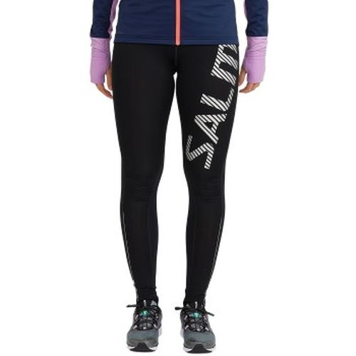 Salming Logo Tights 2.0 Women Schwarz Polyester Small Damen - Salming Sports AB - Modalova