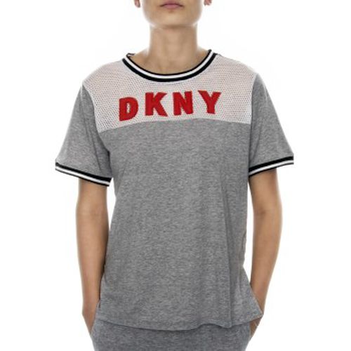 DKNY Spell It Out SS Tee Grau Small Damen - DKNY Homewear - Modalova