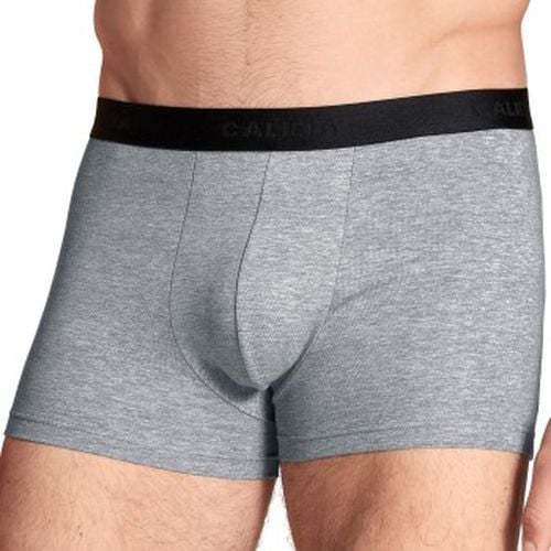 P Natural Benefit Boxer Schwarz/Grau Baumwolle Medium Herren - Calida - Modalova