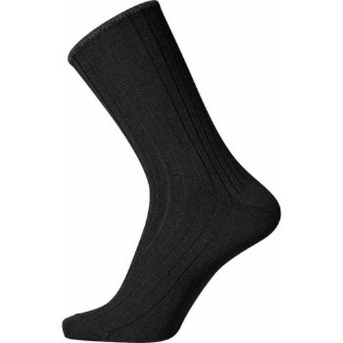 Wool No Elastic Rib Socks Schwarz Gr 45/48 - Egtved - Modalova