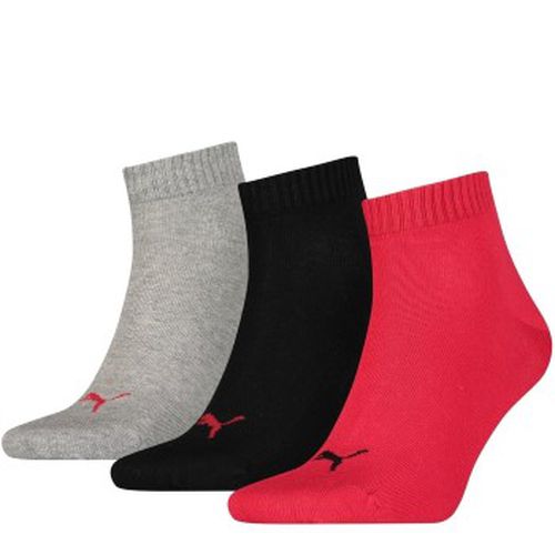 P Quarter Socks Rot/Grau Gr 43/46 - Puma - Modalova