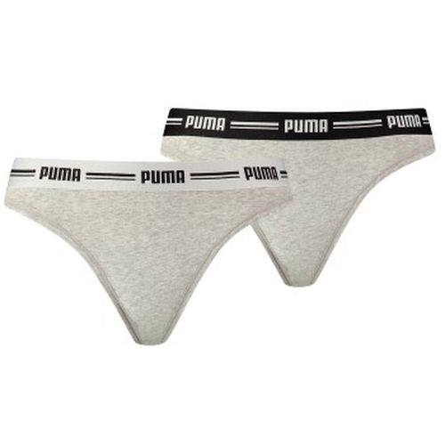 P Iconic Solid String Grau Large Damen - Puma - Modalova