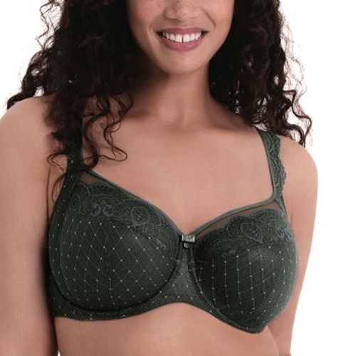 BH Selma Big Cup Underwire Bra Dunkelgrün F 80 Damen - Rosa Faia - Modalova