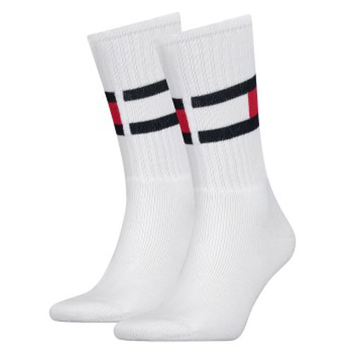 Tommy Hilfiger Flag Sock Weiß Gr 39/42 - Tommy Hilfiger Legwear - Modalova