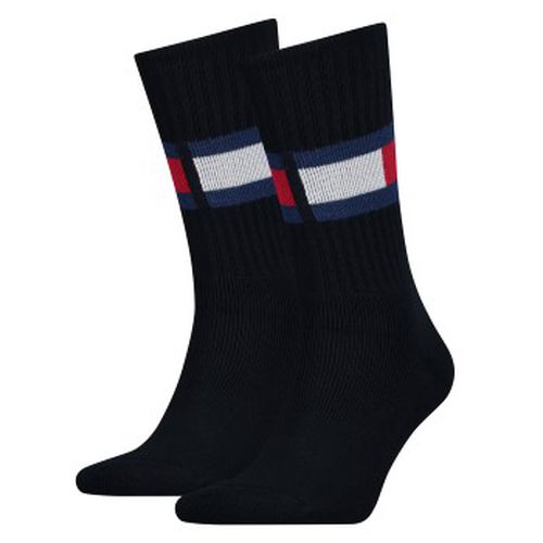 Tommy Hilfiger Flag Sock Blau Gr 35/38 - Tommy Hilfiger Legwear - Modalova