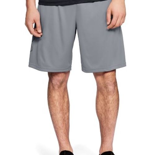 Tech Graphic Shorts Hellgrau Polyester Large Herren - Under Armour - Modalova