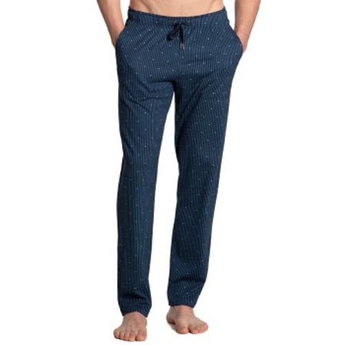 Remix Basic Pants 29081 Blau Muster Baumwolle Medium Herren - Calida - Modalova