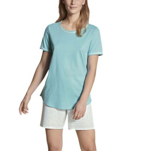 Sweet Dreams Short Pyjama Hellblau Baumwolle X-Small Damen - Calida - Modalova