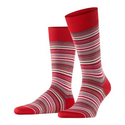 Falke Microblock Socks Rot Muster Baumwolle Gr 41/42 Herren - Falke KGaA - Modalova