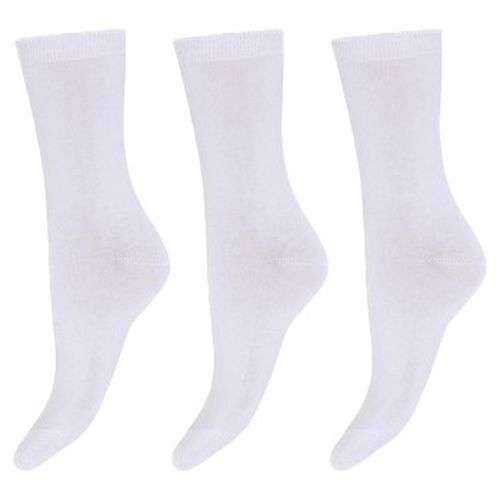 P Cotton Socks Weiß Strl 37/41 Damen - Decoy - Modalova