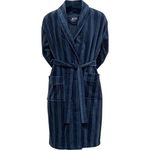 Velour Bath Robe Dunkelblau Baumwolle X-Large Herren - JBS - Modalova