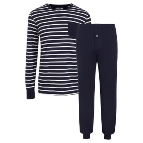 Cotton Nautical Stripe Pyjama Marine gestreift Baumwolle Small Herren - Jockey - Modalova