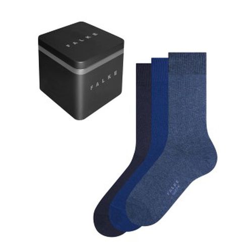 Falke 3P Happy Socks Gift Box Marine/Blau Gr 39/42 Herren - Falke KGaA - Modalova