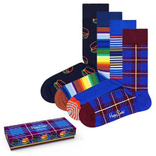 P Navy Gift Box 650 Blau Muster Gr 41/46 - Happy socks - Modalova