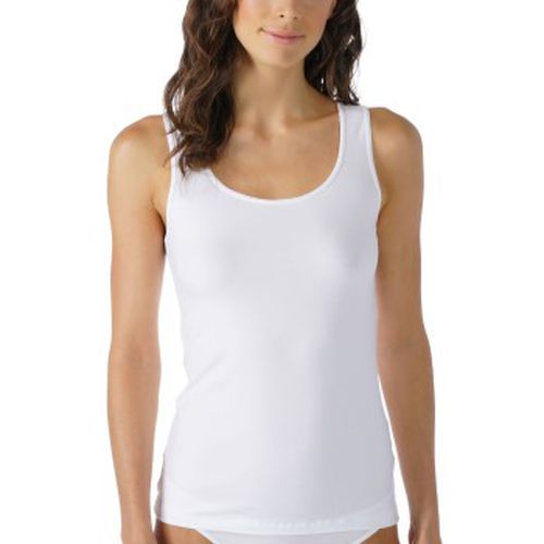 Cotton Pure Tank Top Weiß Baumwolle 42 Damen - Mey - Modalova