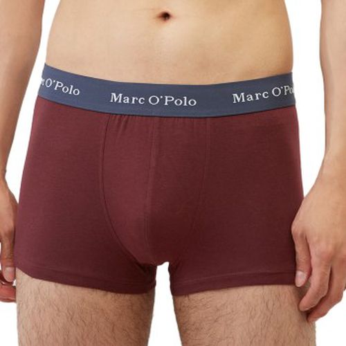 Marc O Polo Cotton Trunks 3P Rot/Grau Baumwolle Medium Herren - Marc O'Polo - Modalova