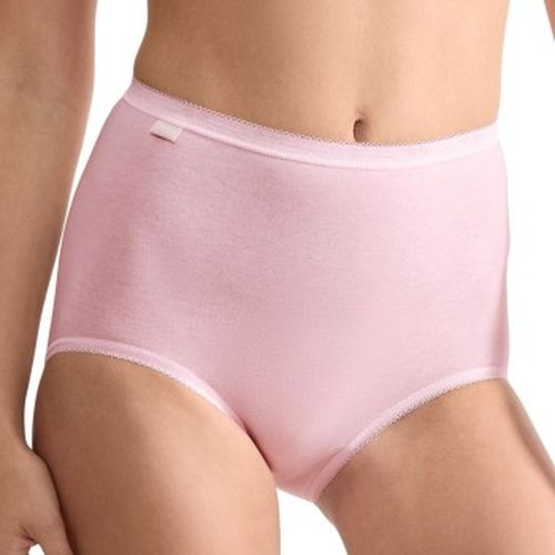 P Basic Plus Maxi Panty Rosa/Blau Baumwolle 38 Damen - Sloggi - Modalova