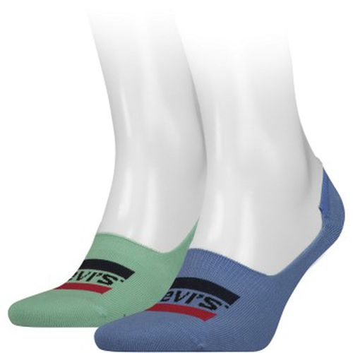 P Sportswear Logo Seasonal Low Rise Sock Blau/Grün Gr 39/42 - Levis - Modalova