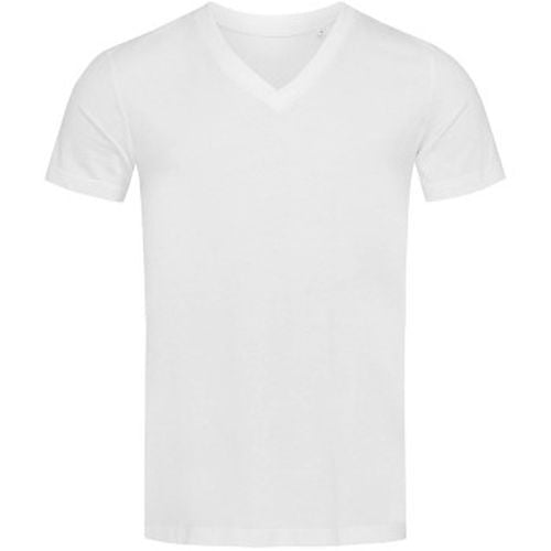 James Organic Men V-Neck Weiß Ökologische Baumwolle Large Herren - Stedman - Modalova