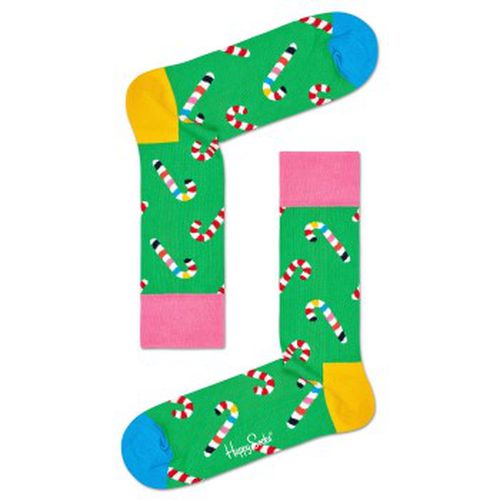 P Candy Cane Sock Grün gemustert Baumwolle Gr 41/46 - Happy socks - Modalova
