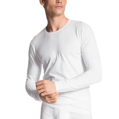 Cotton Code Shirt Long Sleeve Weiß Baumwolle Medium Herren - Calida - Modalova