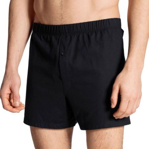 Cotton Code Boxer Shorts With Fly Schwarz Baumwolle Small Herren - Calida - Modalova