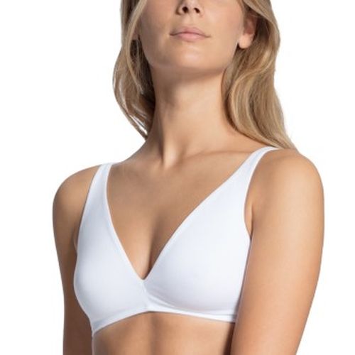 BH Natural Comfort Soft Bra Weiß Baumwolle A 85 Damen - Calida - Modalova