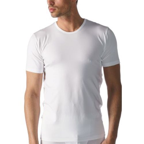 Dry Cotton Functional Rounded Neck Shirt Weiß Small Herren - Mey - Modalova