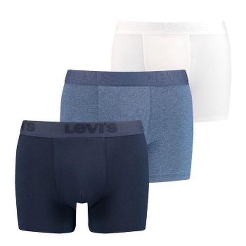 P Premium Boxer Weiß/Marine Baumwolle Small Herren - Levis - Modalova