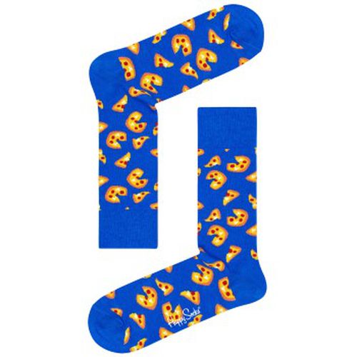 Pizza Sock Blau Muster Baumwolle Gr 41/46 - Happy socks - Modalova