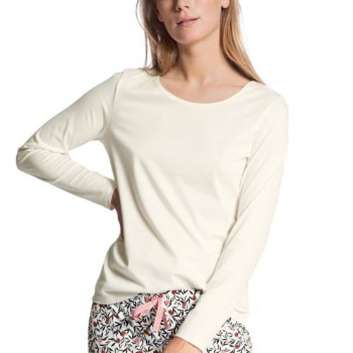 Favourites Dreams Shirt Long Sleeve Weiß Baumwolle Small Damen - Calida - Modalova